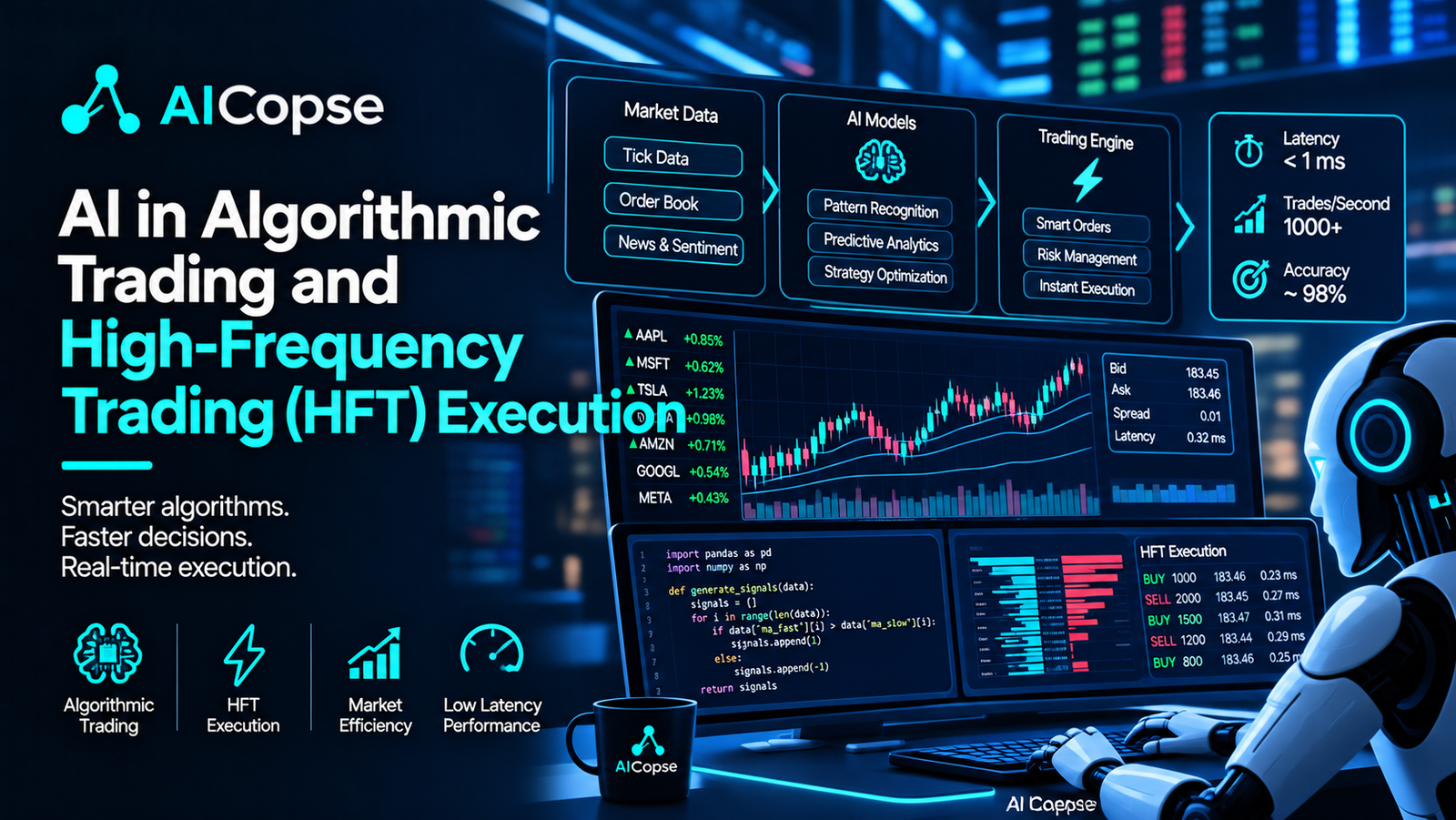 AI in Algorithmic Trading and High-Frequency Trading (HFT) Execution