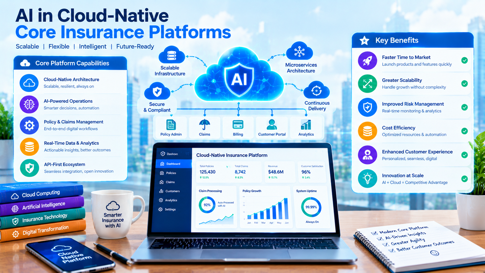 AI in Cloud-Native Core Insurance Platforms