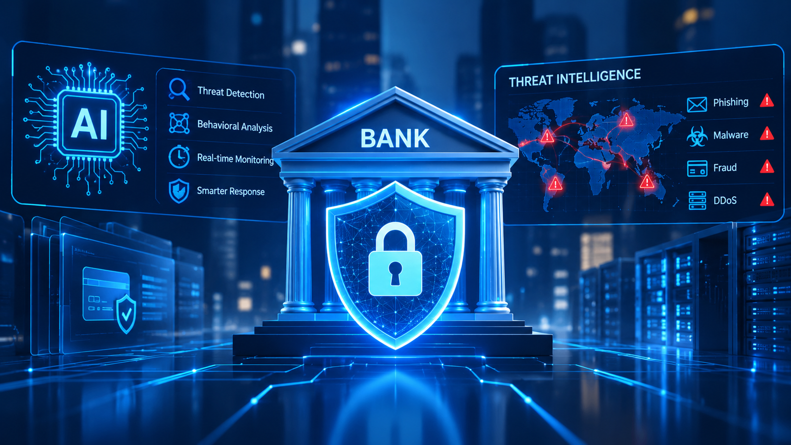 AI in Cybersecurity and Threat Intelligence in Banking