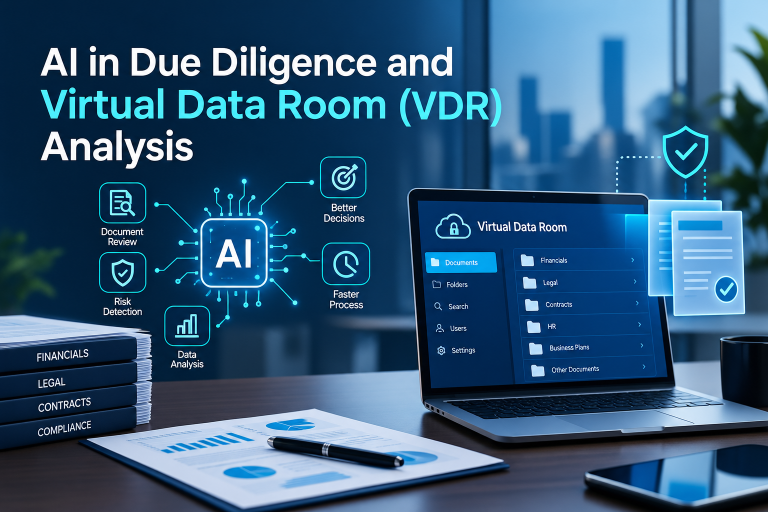 AI in Due Diligence and Virtual Data Room (VDR) Analysis