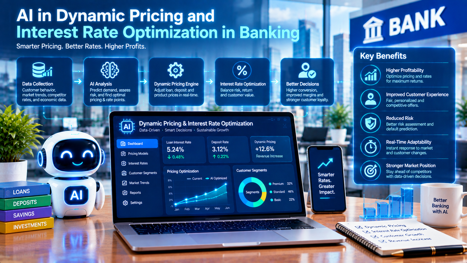 AI in Dynamic Pricing and Interest Rate Optimization in Banking