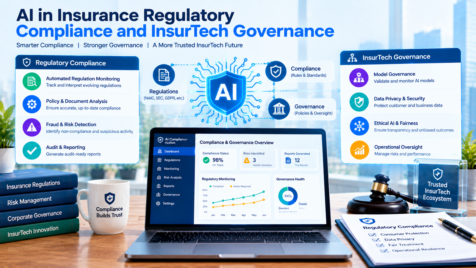 AI in Insurance Regulatory Compliance and InsurTech Governance