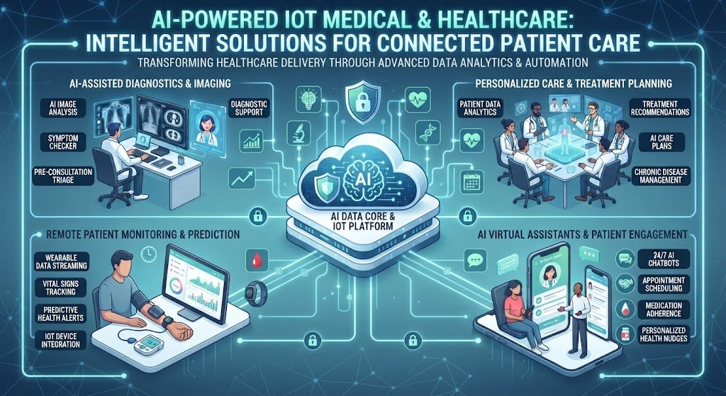 Artificial Intelligence in IoT Medical & Healthcare: Trends & Future Predictions