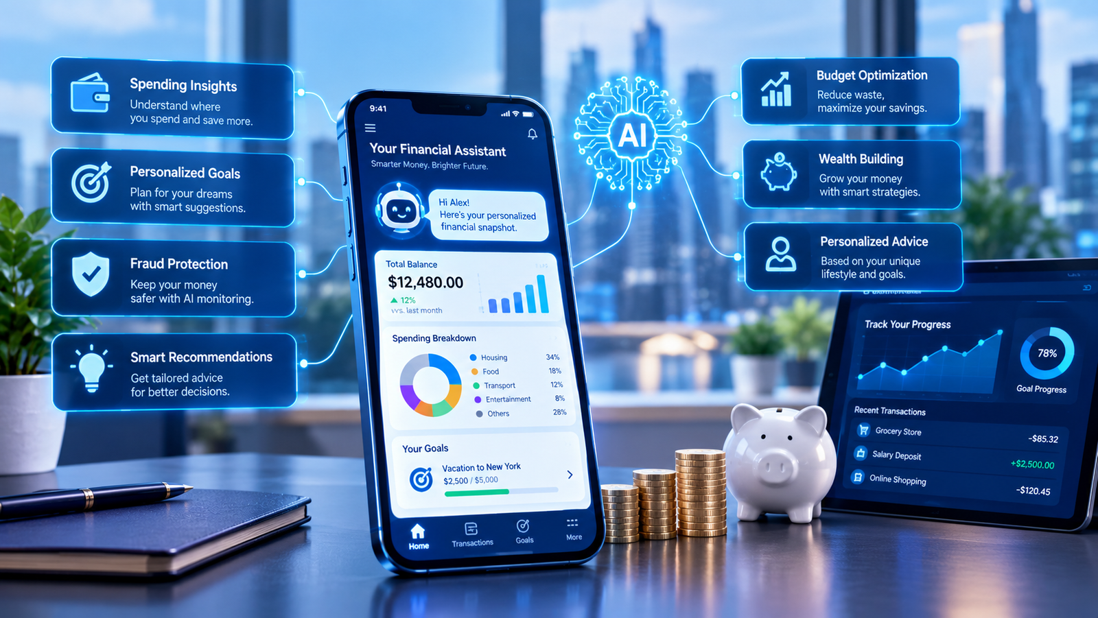 AI in Personalized Financial Management: Trends & Predictions