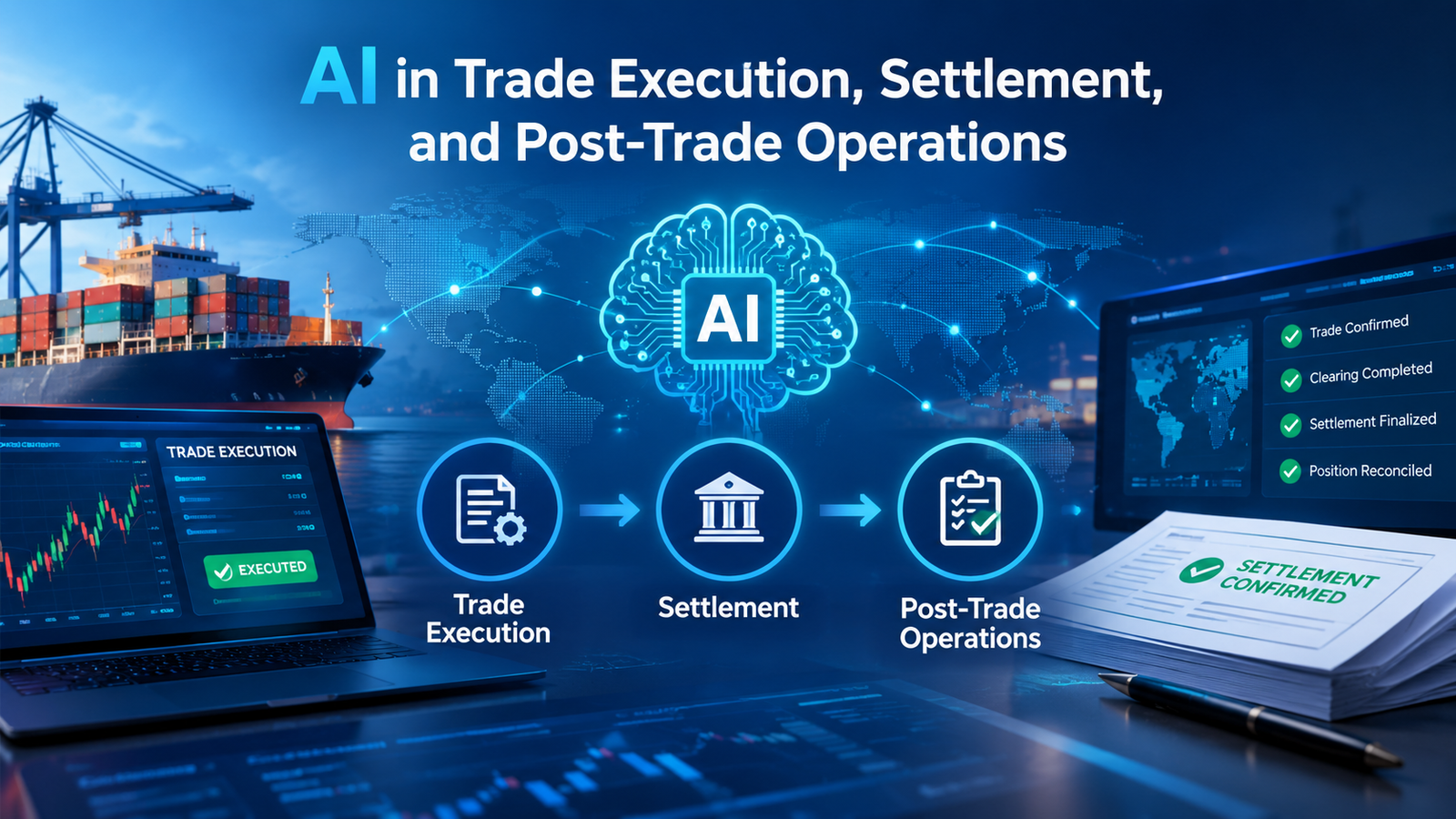 AI in Trade Execution, Settlement, and Post-Trade Operations