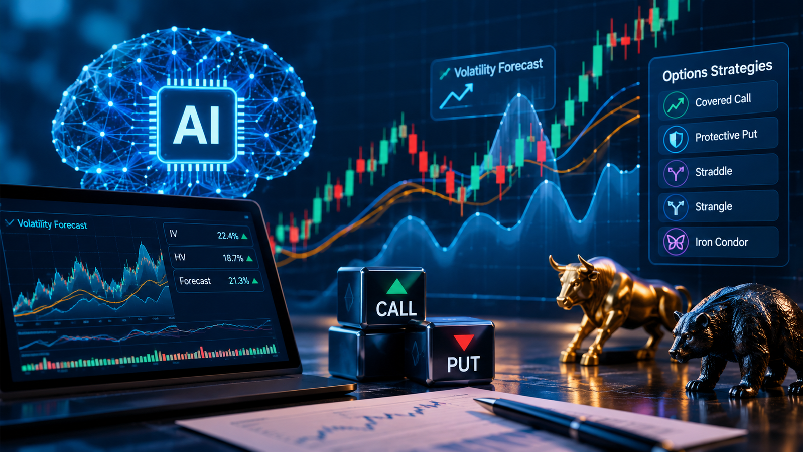 AI in Volatility Forecasting and Options Trading Strategies