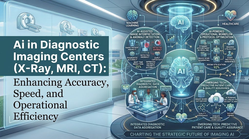 AI in Diagnostic Imaging Centers (X-Ray, MRI, CT): Trends & Future Predictions