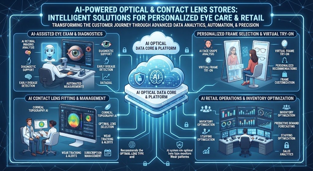 Ai in Optical & Contact Lens Stores: Trends & Future Predictions