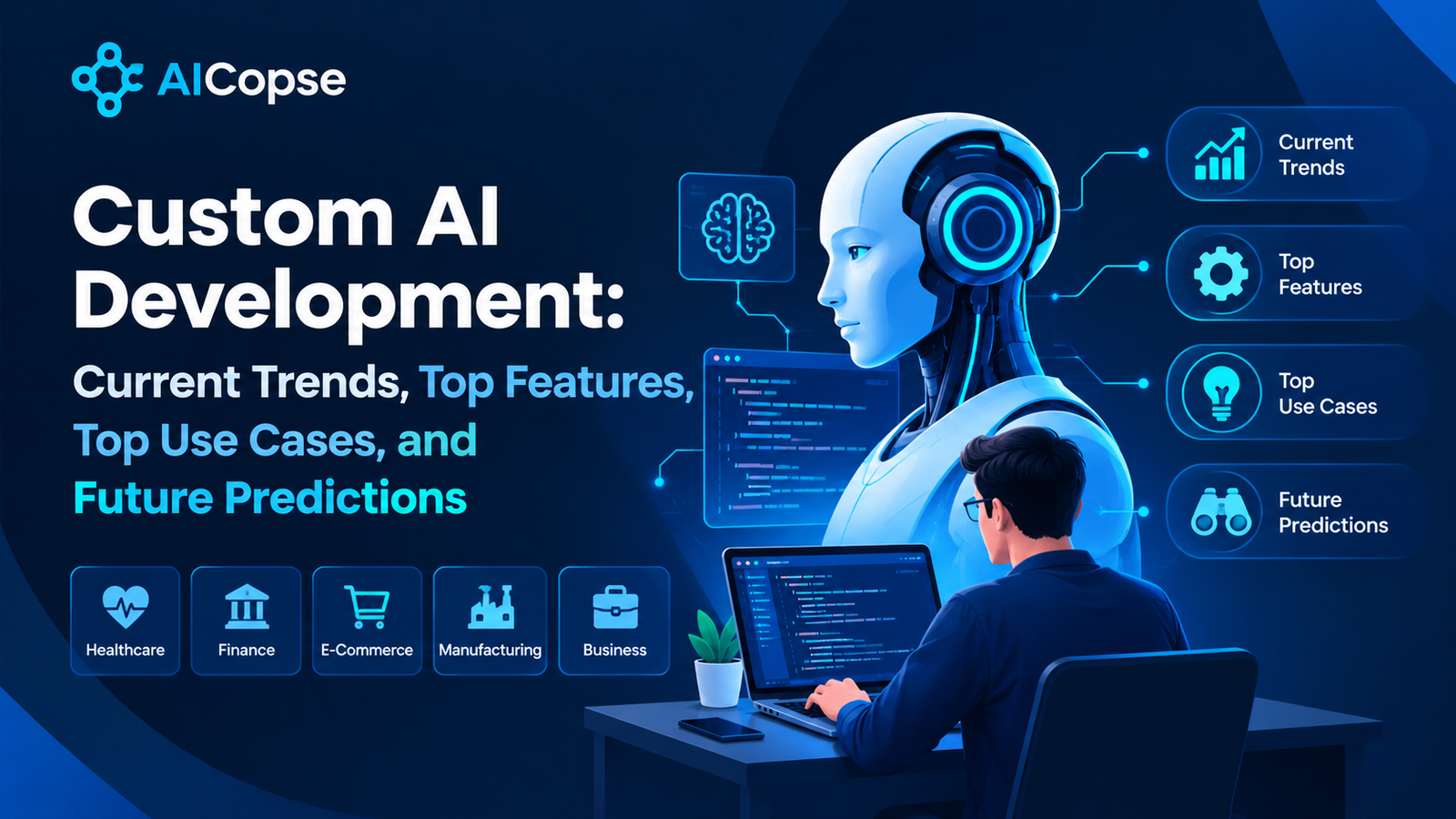 Custom AI Development: Top Features, Current Trends & Future Predictions (2027–2030)