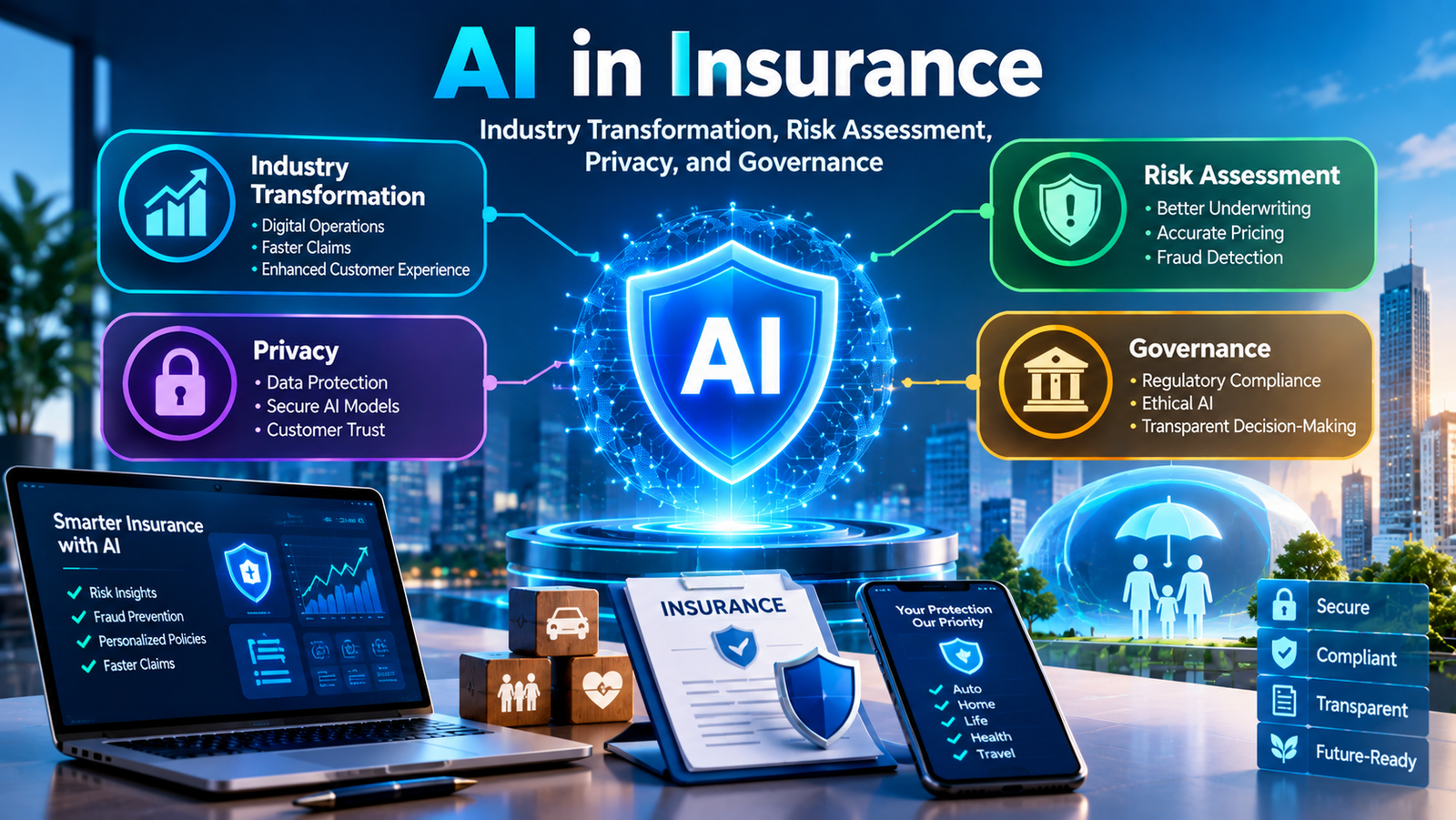 AI in Insurance: Risk Assessment, Privacy, and Governance 1 Insurance ai Security Governance