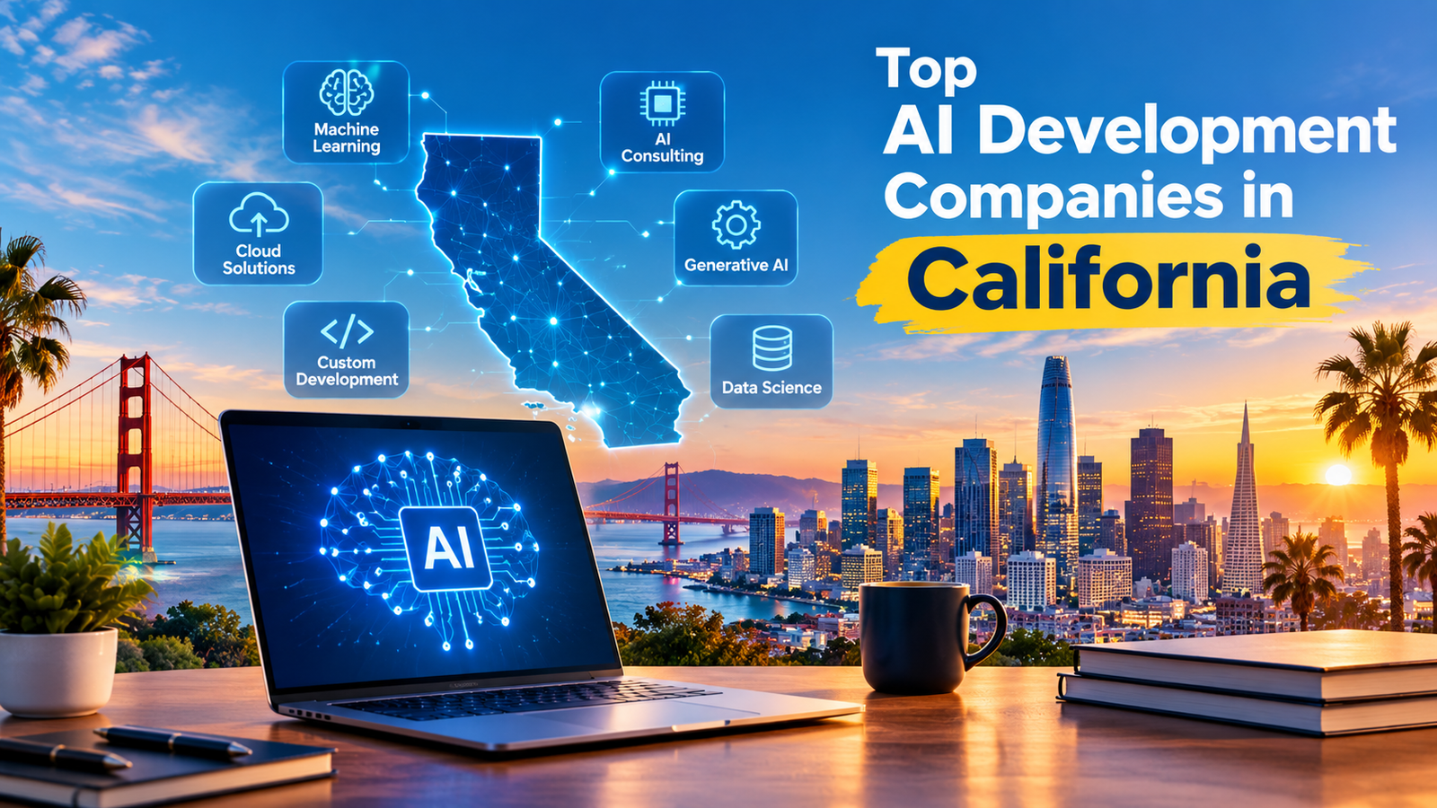 Top 10 AI Development Companies in California, USA