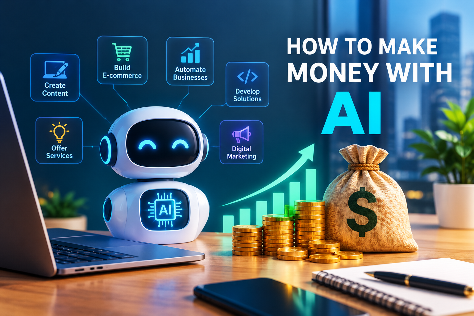 how to make money with ai